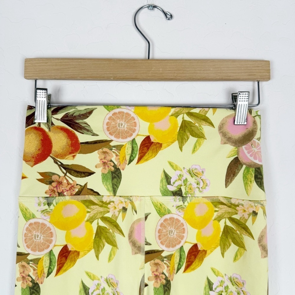 BEYOND YOGA Olympus High Waist Leggings - Limoncello Leafy Citrus - Picture 6 of 11